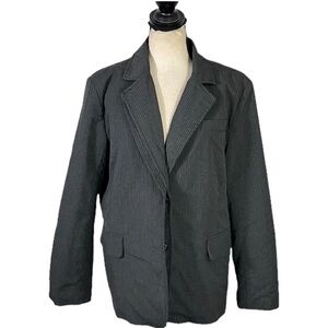 Moon River pinstripe size large blazer